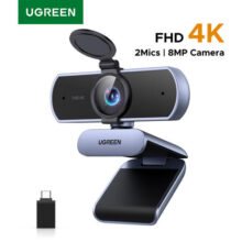 מצלמת רשת UGREEN 4K עם פוקוס אוטומטי